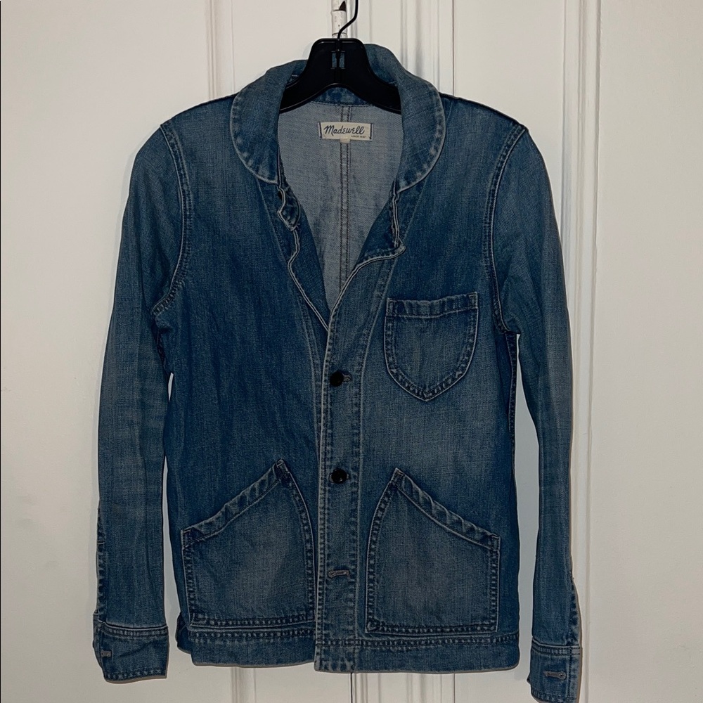 Madewell Women’s Indigo Denim Shirt Jacket
